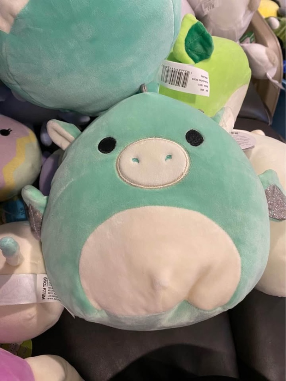 Squishmallows Drew 8” Dragon with Glitter Wings